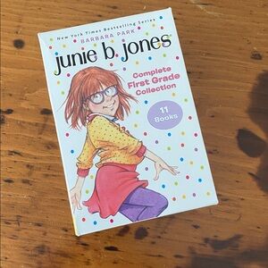Bundle junie b. jones box set of books series 18-28 children's books first grade